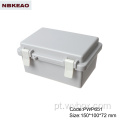 Invólucro externo IP65 impermeável nema 4x invólucro externo caixa abs caixa de plástico para eletrônicos caixa de junção à prova d&#39;água PWP651